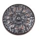 Small Round Hammered Knob - Venetian Bronze
