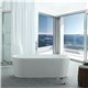 Virtu USA Serenity VTU-2267 67" x 27.5" Freestanding Soaking Bath Tub