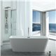 Virtu USA Serenity VTU-3367 67" x 31.3" Freestanding Soaking Bath Tub