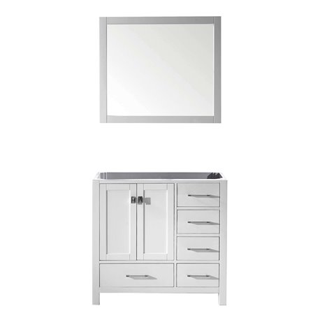 Caroline Avenue 36" Cabinet Only in White