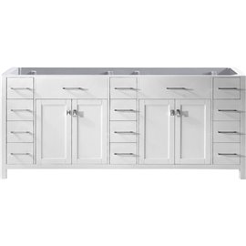 Caroline Parkway 78" Cabinet Only in White