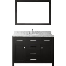 Caroline 48" Single Bathroom Vanity Cabinet Set in Espresso