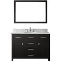 Caroline 48" Single Bathroom Vanity Cabinet Set in Espresso