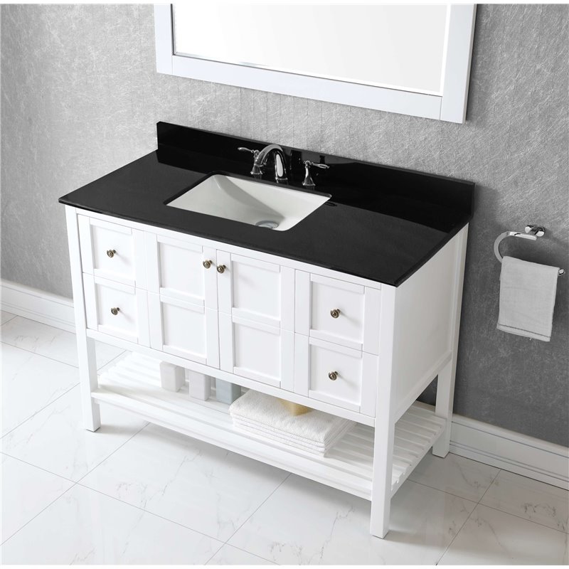 Bathroom Vanities With Shelves On Top Bathroom Guide by Jetstwit