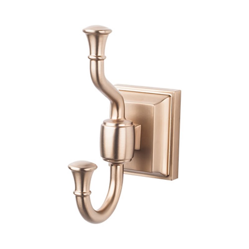 Porte-serviettes Mural Simple Tob Knobs Stratton Bath 18 Pouces - Bronze Brossé, Modèle STK6BB