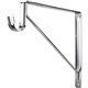 Shelf & Rod Support Bracket. Finish: Polished Chrome. 10-3