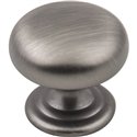 1-1/4" Diameter Zinc Die Cast Cabinet Knob. Packaged with on