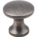 1" Diameter Cabinet Knob. Packaged with one 8/32" x 1" screw