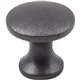 1" Diameter Cabinet Knob. Packaged with one 8/32" x 1" screw