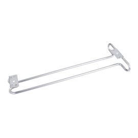 11-7/16" x 1" x 1-3/8" Stem Glass Holder Finish: Satin Chro