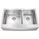 Stainless Steel (16 Gauge) Fabricated Farmhouse Kitchen Sink