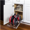 Pots and Pans Pullout Organizer for 15" Base Cabinet. 