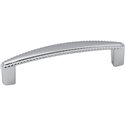 4-3/8" Overall Length Zinc Cabinet Pull with Rope Trim. 