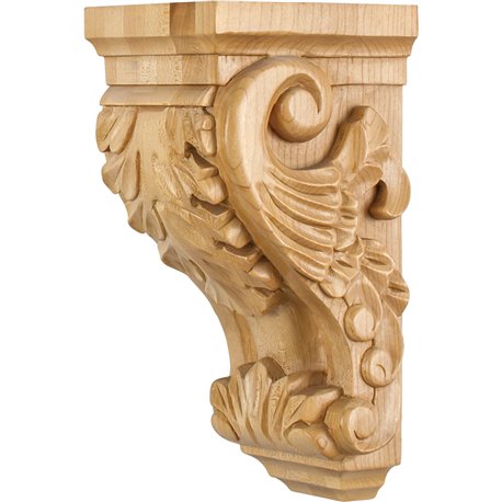 CORBB-1 Small Acanthus Wood Corbel