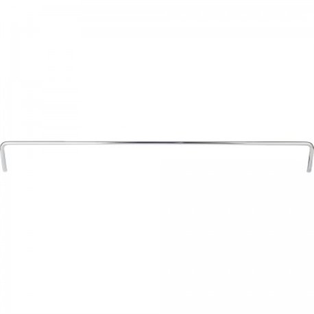 17-7/16" Metal shelf rail. 1-3/4" height. 6mm diamater pus