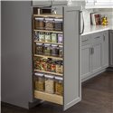 Pantry Cabinet Pullout 8-1/2" x 22-1/4" x 60". 