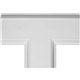 14"W x 2"P x 20"L Inner Tee for 8" Traditional Coffered Ceiling System
