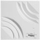 11 7/8"W x 11 7/8"H Artisan EnduraWall Decorative 3D Wall Panel, White