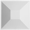 11 7/8"W x 11 7/8"H Diane EnduraWall Decorative 3D Wall Panel, White