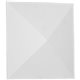 11 7/8"W x 11 7/8"H Sellek EnduraWall Decorative 3D Wall Panel, White