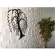 19 5/8"W x 19 5/8"H Wave EnduraWall Decorative 3D Wall Panel, White
