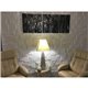 19 5/8"W x 19 5/8"H Wave EnduraWall Decorative 3D Wall Panel, White