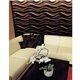 19 5/8"W x 19 5/8"H Wave EnduraWall Decorative 3D Wall Panel, White