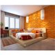 19 5/8"W x 19 5/8"H Wave EnduraWall Decorative 3D Wall Panel, White