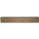 4"W x 4"H x 8'L 2-Sided (L-beam) Rough Sawn Endurathane Faux Wood Ceiling Beam, Espresso Finish