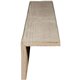 4"W x 4"H x 12'L 2-Sided (L-beam) Rough Sawn Endurathane Faux Wood Ceiling Beam, Espresso Finish