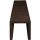 10"W x 10"H x 12'L 3-Sided (U-beam) Rough Sawn Endurathane Faux Wood Ceiling Beam, Espresso Finish