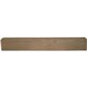 10"W x 10"H x 12'L 3-Sided (U-beam) Rough Sawn Endurathane Faux Wood Ceiling Beam, Espresso Finish