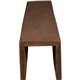 10"W x 10"H x 12'L 3-Sided (U-beam) Rough Sawn Endurathane Faux Wood Ceiling Beam, Espresso Finish