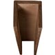 10"W x 10"H x 12'L 3-Sided (U-beam) Rough Sawn Endurathane Faux Wood Ceiling Beam, Espresso Finish