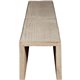 10"W x 10"H x 12'L 3-Sided (U-beam) Rough Sawn Endurathane Faux Wood Ceiling Beam, Espresso Finish