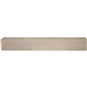 10"W x 10"H x 12'L 3-Sided (U-beam) Rough Sawn Endurathane Faux Wood Ceiling Beam, Espresso Finish