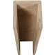 10"W x 10"H x 12'L 3-Sided (U-beam) Rough Sawn Endurathane Faux Wood Ceiling Beam, Espresso Finish