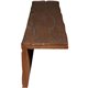 10"W x 10"H x 10'L 2-Sided (L-beam) Riverwood Endurathane Faux Wood Ceiling Beam, Espresso Finish