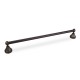 Elements Transitional 18 inch Towel Bar. Finish: Brushed Oil Rubbed Bronze