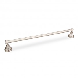 Elements Transitional 18 inch Towel Bar. Finish: Satin Nickel. 