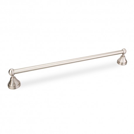 Elements Transitional 18 inch Towel Bar. Finish: Satin Nickel. 