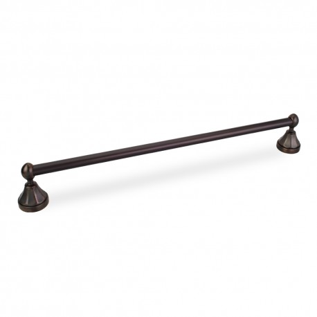 Elements Transitional 24 inch Towel Bar. Finish: Brushed Oil Rubbed Bronze