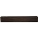 10"W x 10"H x 10'L 3-Sided (U-beam) Riverwood Endurathane Faux Wood Ceiling Beam, Espresso Finish