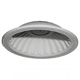 Milton Recessed Mount Ceiling Dome (25 1/8Diameter x 6 7/8D Rough Opening)