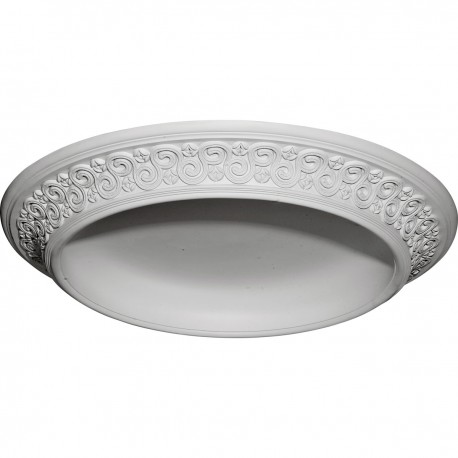 34 1/2OD x 25ID x 3 1/2D Bedford Surface Mount Ceiling Dome