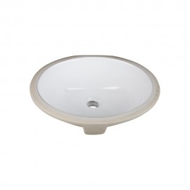 H8809WH Undermount Porcelain Sink