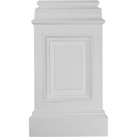 14 3/8W x 2 1/2D x 24 3/4H Classic Large Pedestal Base