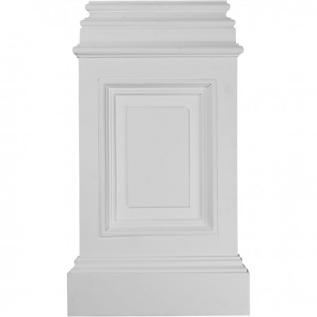 14 3/8W x 2 1/2D x 24 3/4H Classic Large Pedestal Base