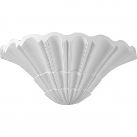 7 1/2W x 8D x 16 1/8H Sea Shell Sconce