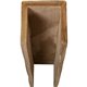 10"W x 10"H x 12'L 3-Sided (U-beam) Sandstone Endurathane Faux Wood Ceiling Beam, Espresso Finish